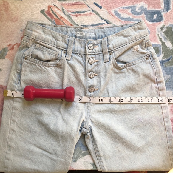 Old Navy girl jeans boyfriend style cut out hem - Picture 10 of 15